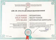 Сертификат медицинского туризма